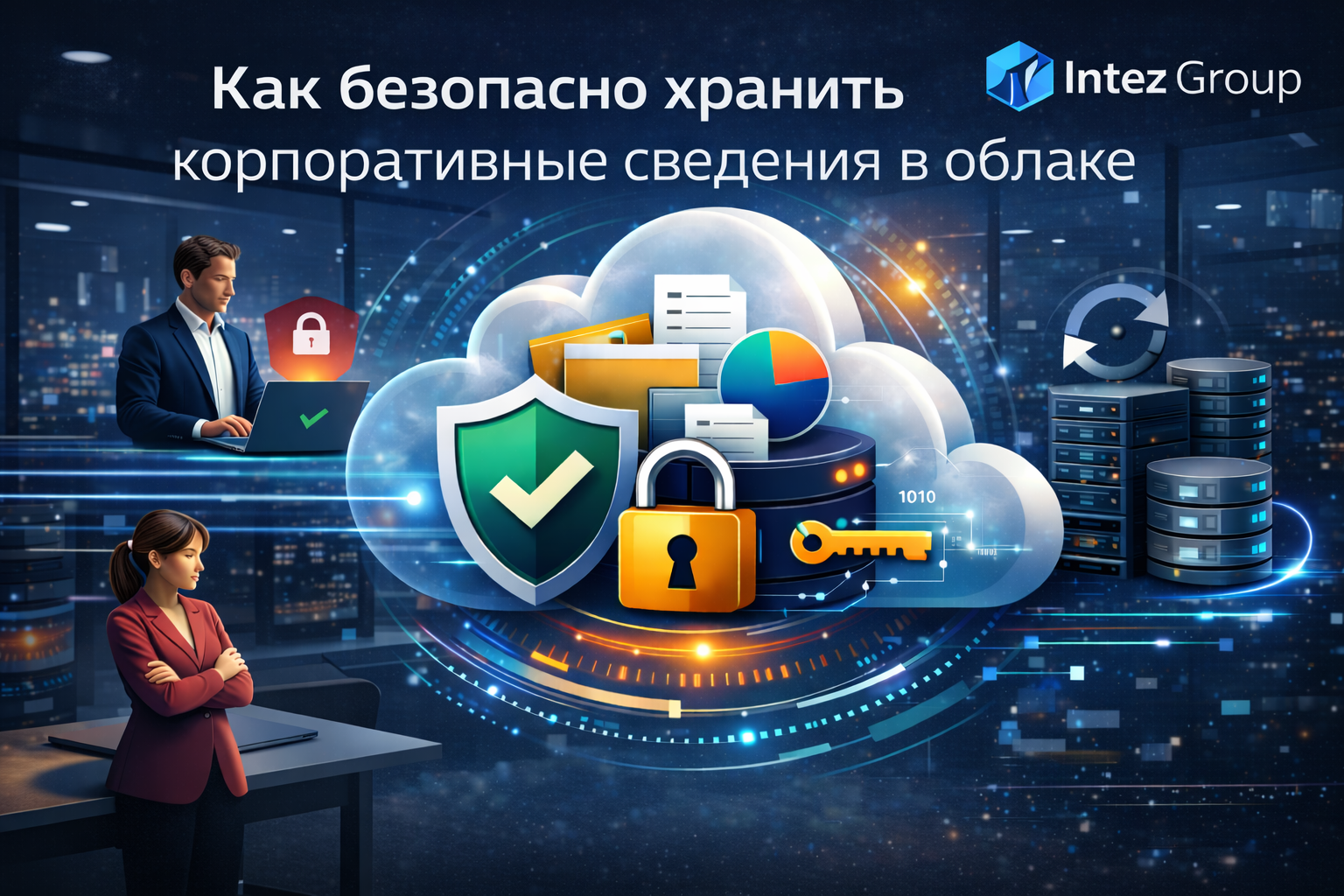Как безопасно хранить корпоративные сведения в облаке