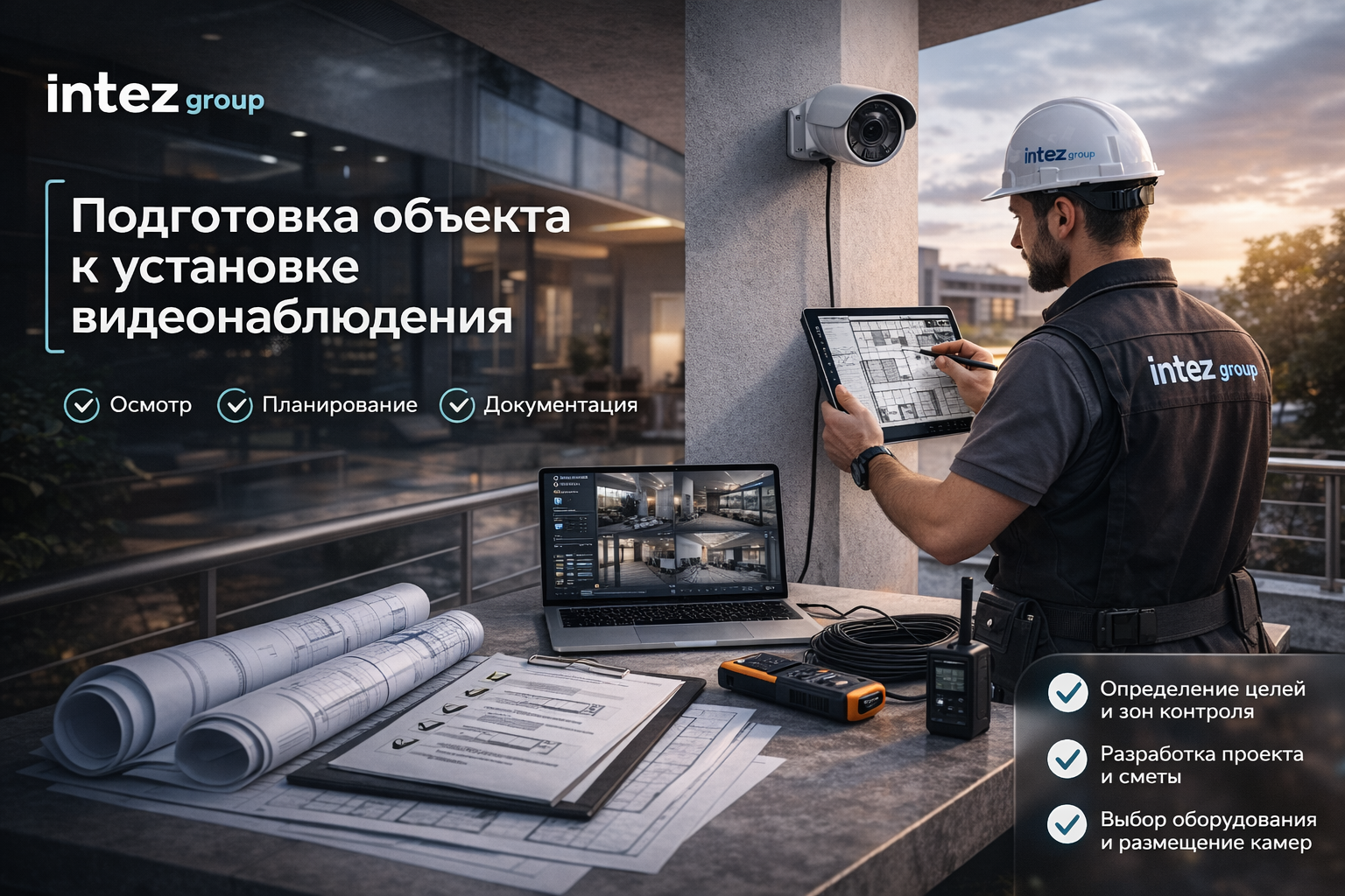 Как подготовить объект к установке видеонаблюдения