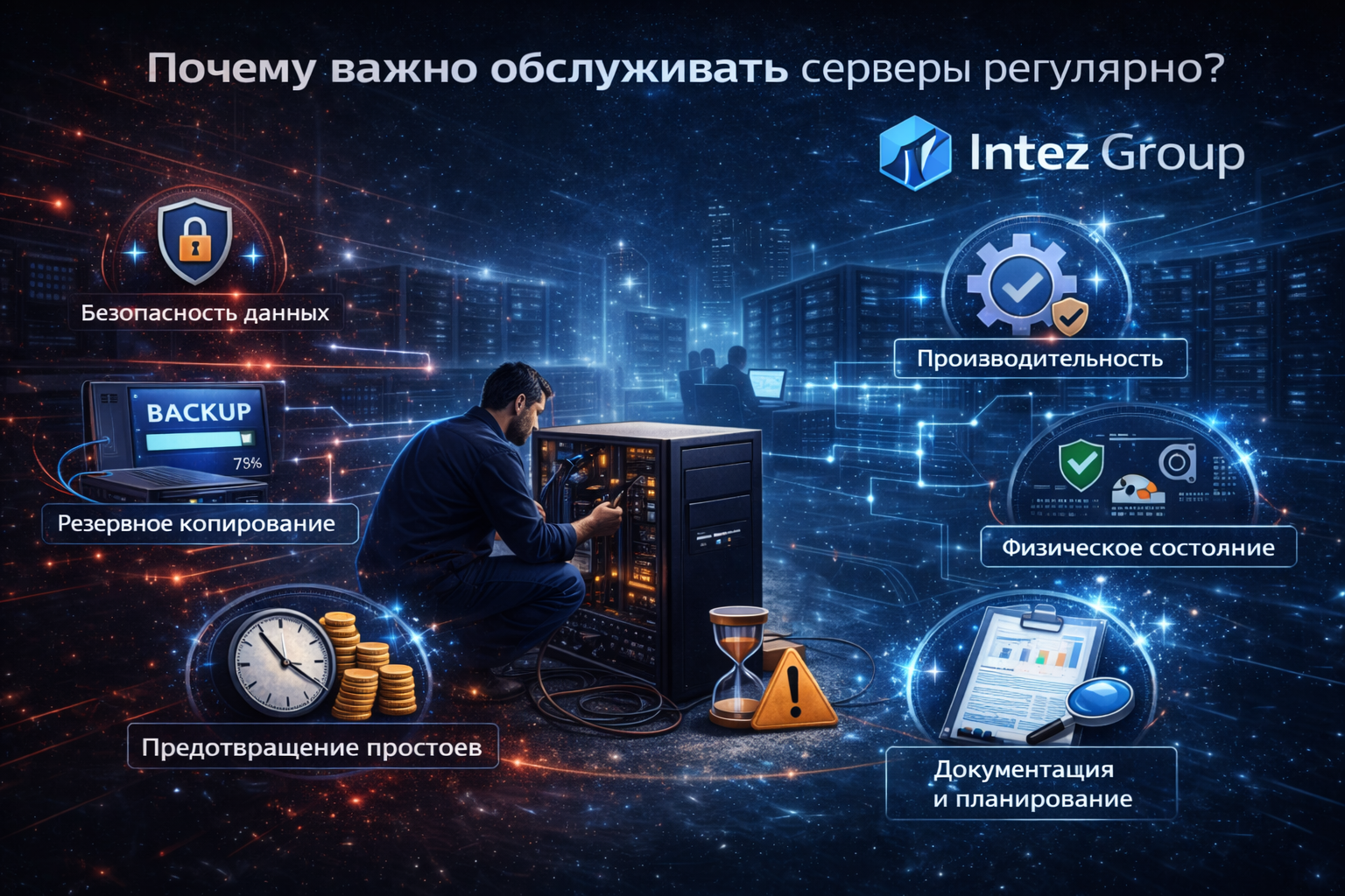 Почему важно обслуживать серверы регулярно