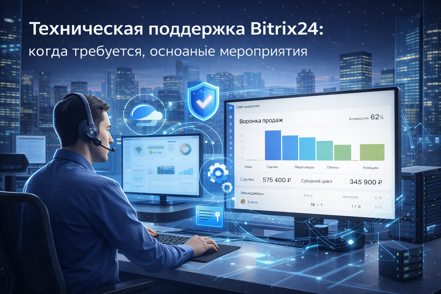 Техническая поддержка Bitrix24: когда требуется, основные мероприятия