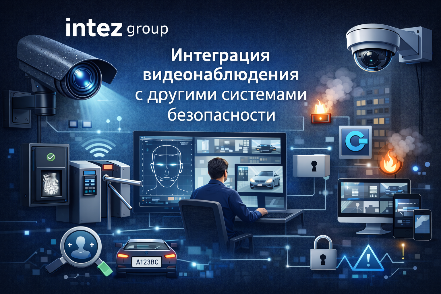 Интеграция видеонаблюдения с другими системами безопасности