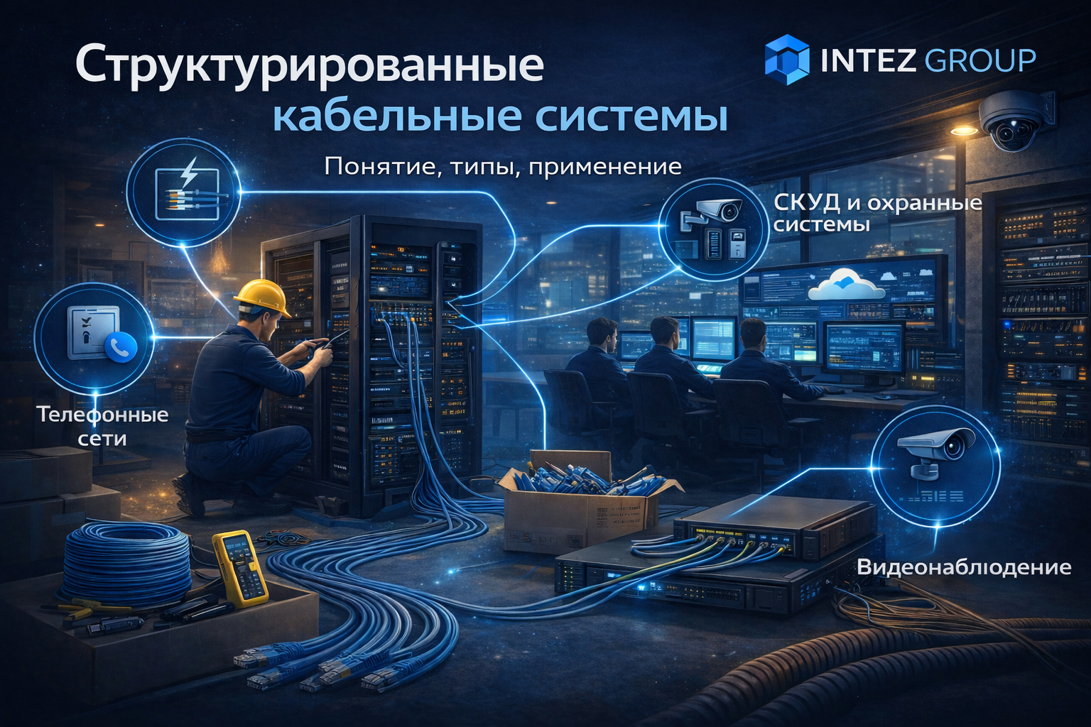 Структурированные кабельные системы – понятие, типы, применение
