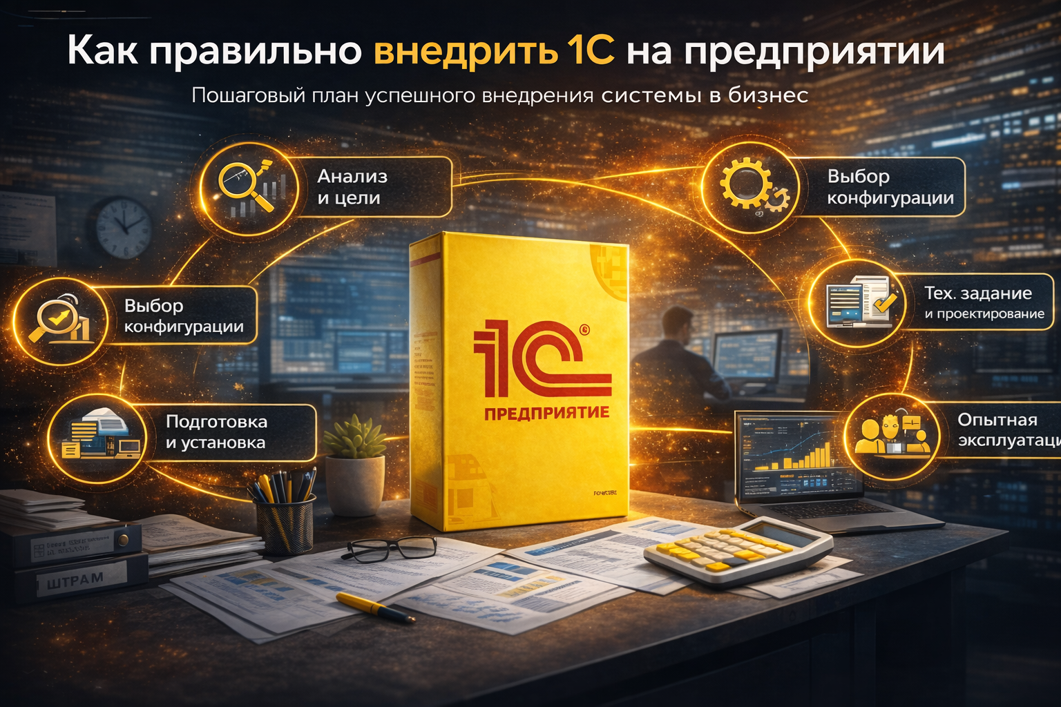 Как правильно внедрить 1С на предприятии